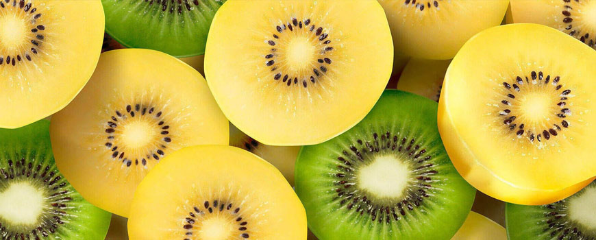 Diferentes variedades de Kiwi