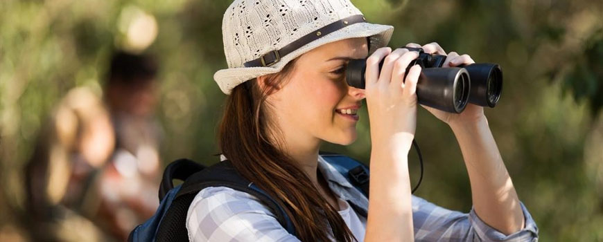 Binóculo - Equipamento para bird-watching