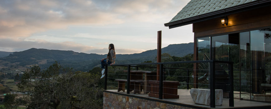 Chalé em Rancho Queimado, na Serra Catarinense